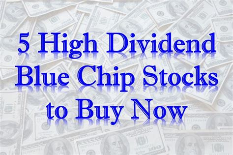 high dividend blue chip stocks 2017